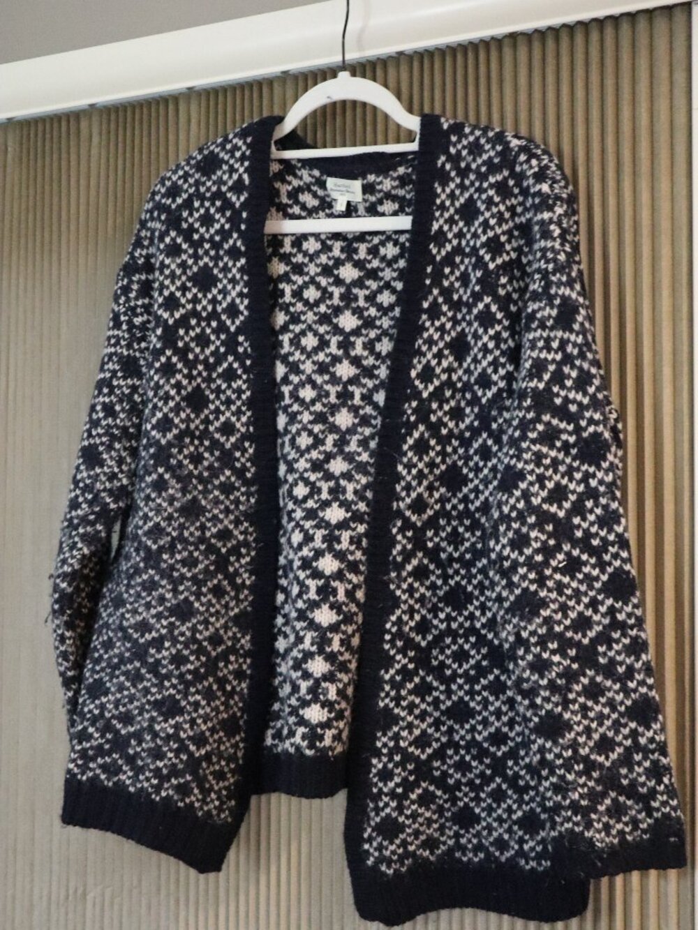 Hartford Alternative Classics Alpaca / Wool Cardigan Sweater, Size 5 (Large)